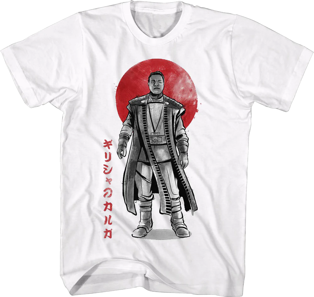 Greef Karga Sketch The Mandalorian Star Wars T-Shirt