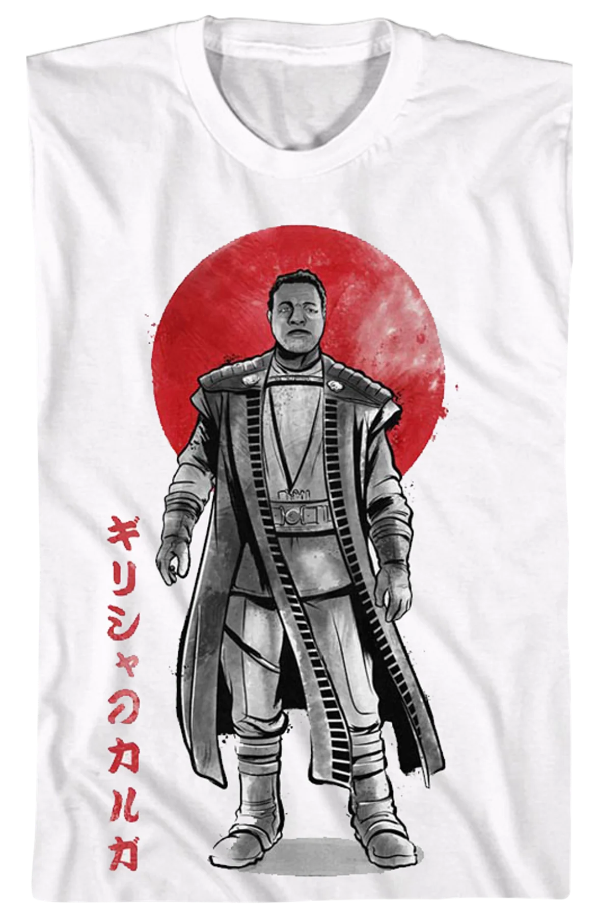 Greef Karga Sketch The Mandalorian Star Wars T-Shirt - Image 2