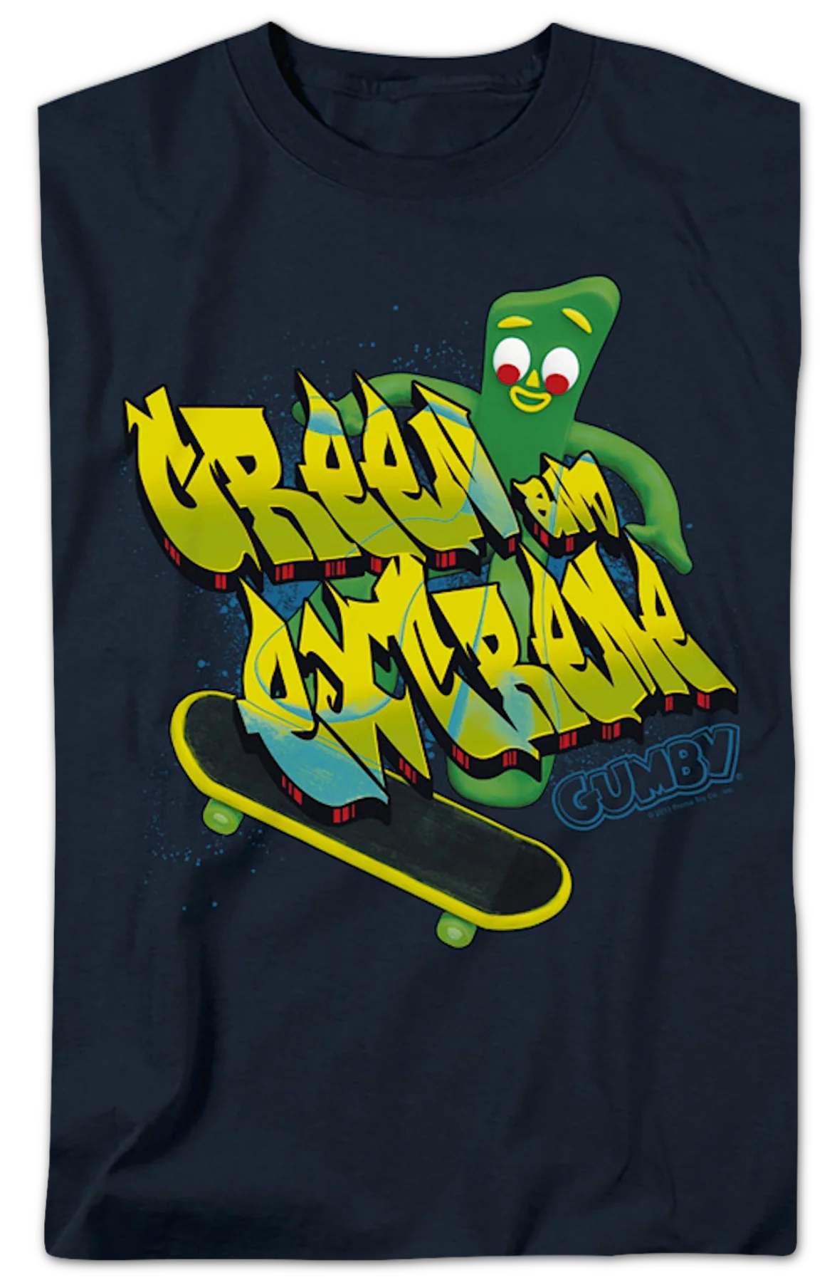 Green And Extreme Gumby T-Shirt - Image 2