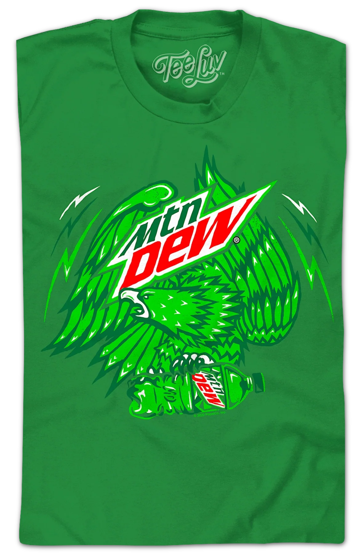 Green Eagle Mountain Dew T-Shirt - Image 2