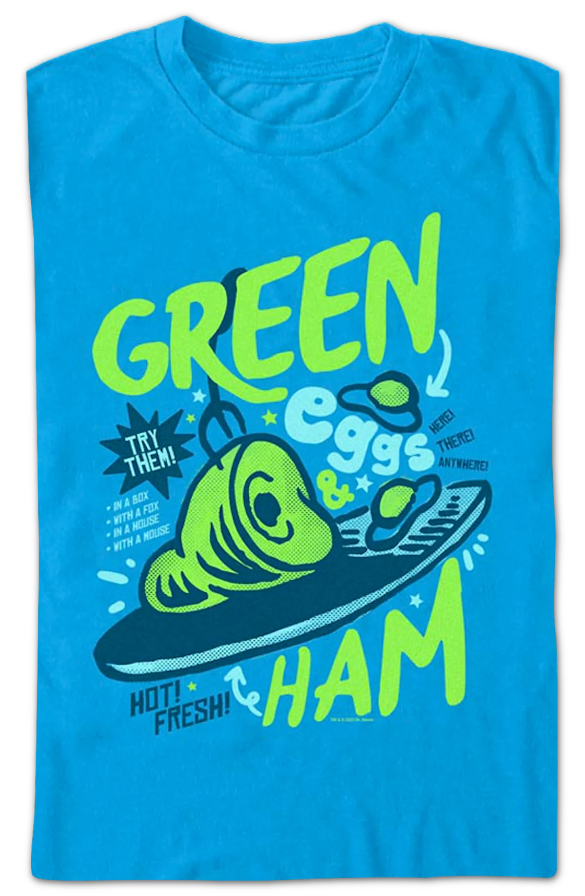 Green Eggs & Ham Dr. Seuss T-Shirt - Image 2