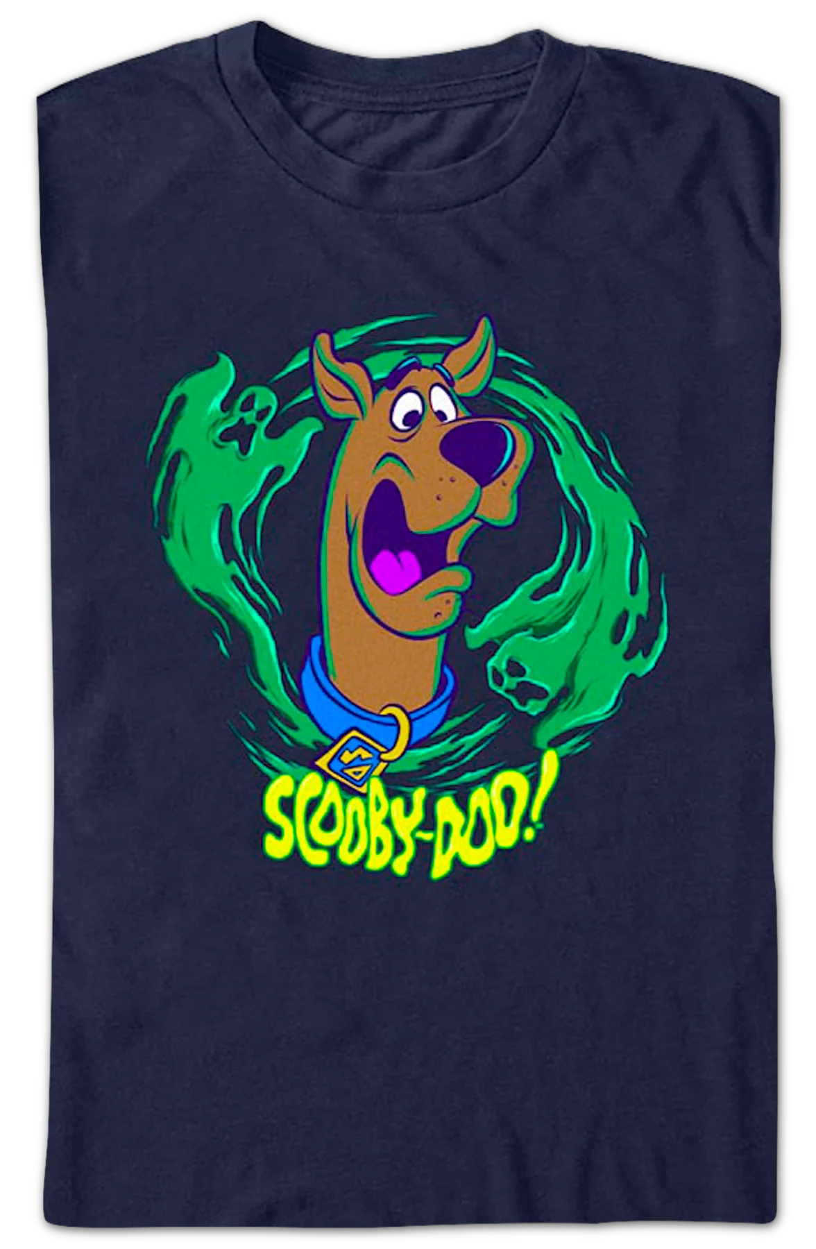 Green Ghosts Scooby-Doo T-Shirt - Image 2