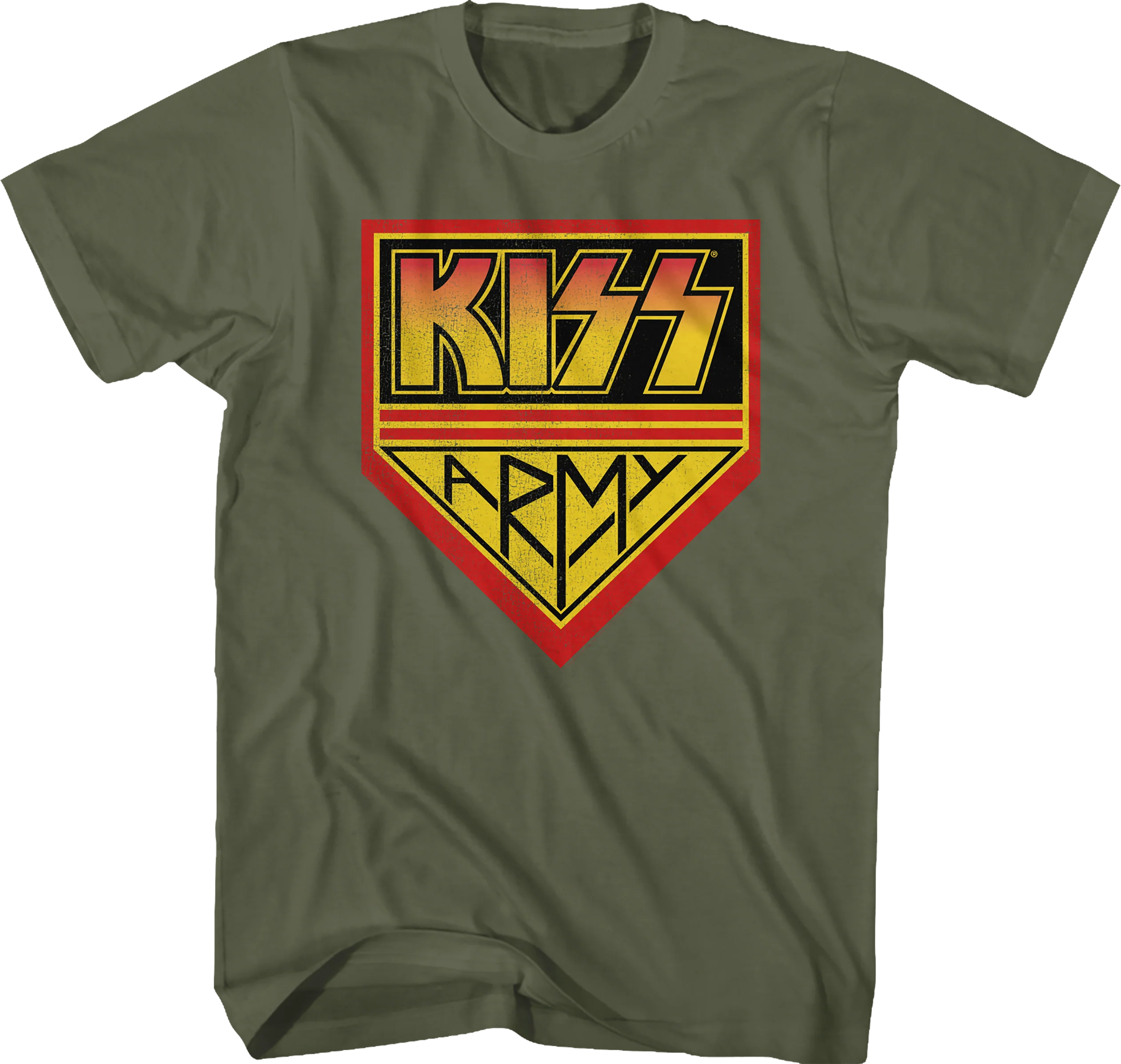 Green KISS Army T-Shirt