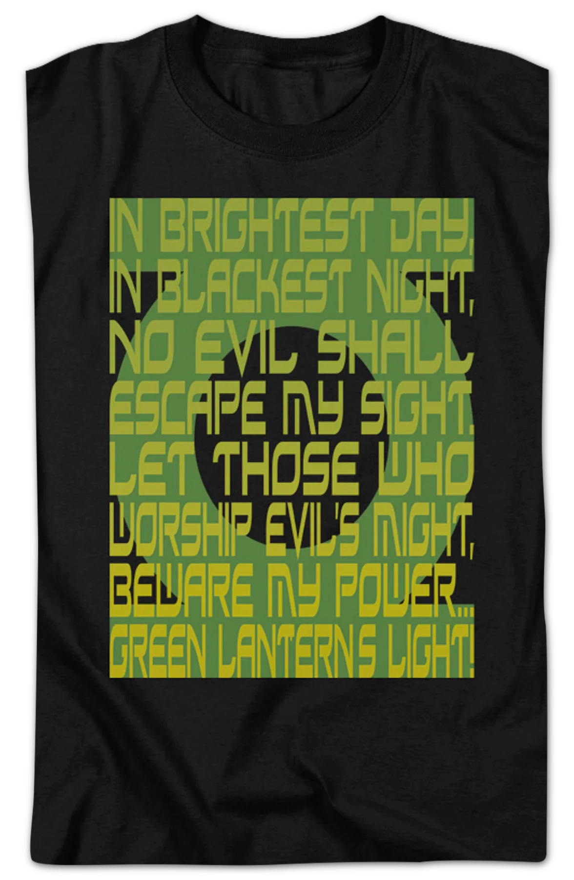 Green Lantern Oath DC Comics T-Shirt - Image 2