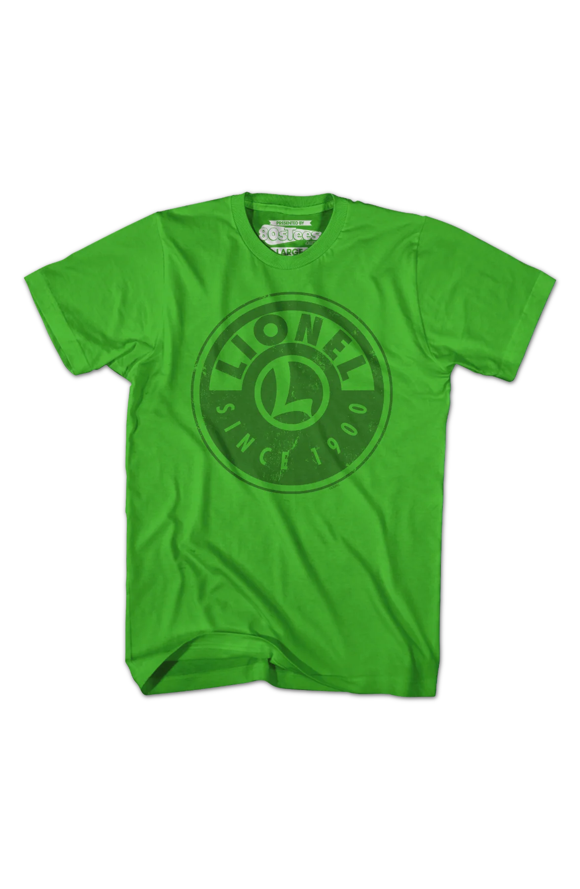 Green Logo Lionel Trains T-Shirt - Image 2