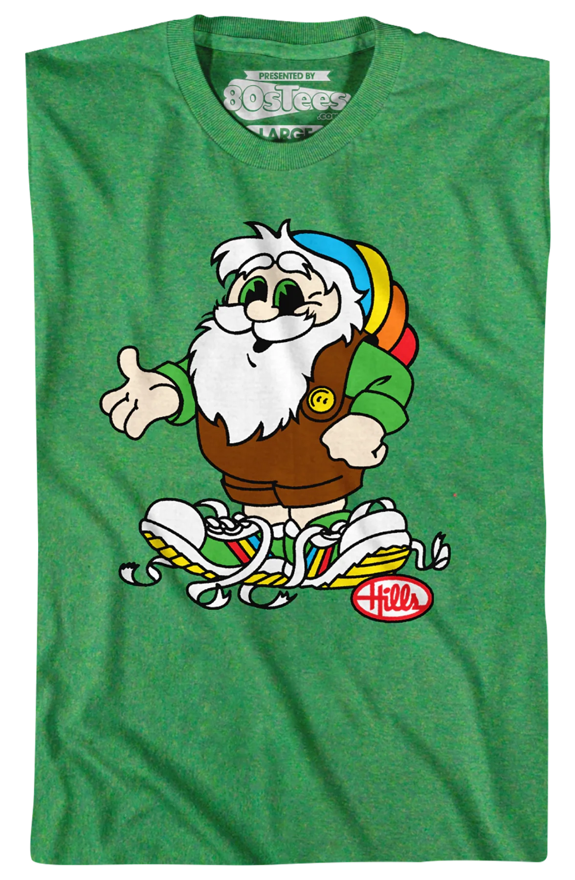 Green Spryte Sprite Elf Hills T-Shirt - Image 2