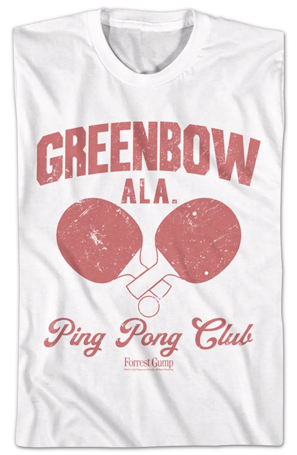 Greenbow Ping Pong Club Forrest Gump T-Shirt - Image 2
