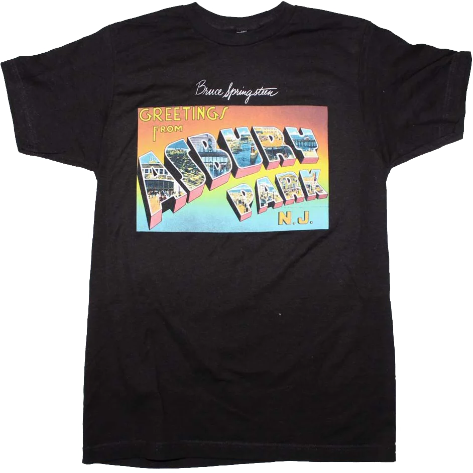 Greetings from Asbury Park NJ Bruce Springsteen T-Shirt