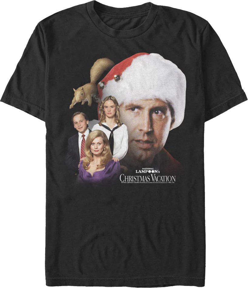 Griswold Collage Christmas Vacation T-Shirt