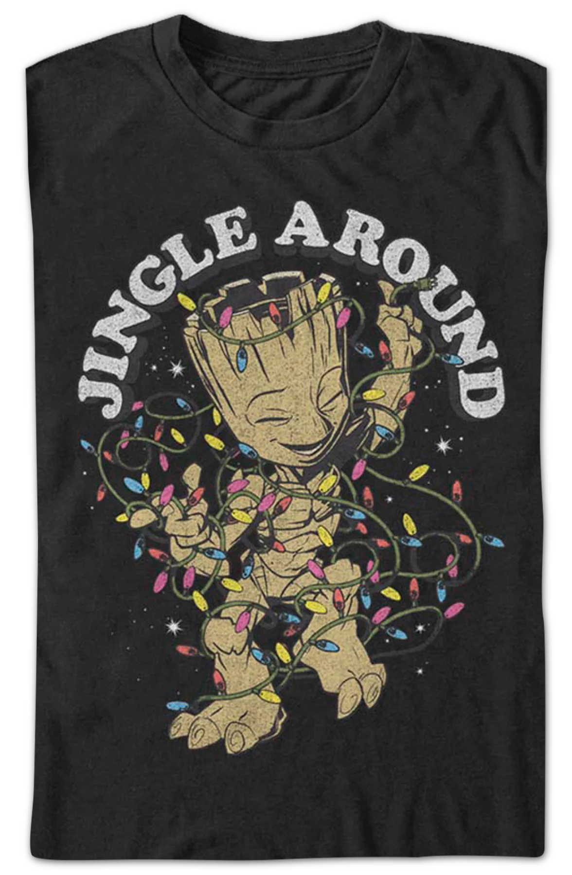 Groot Jingle Around Marvel Comics T-Shirt - Image 2