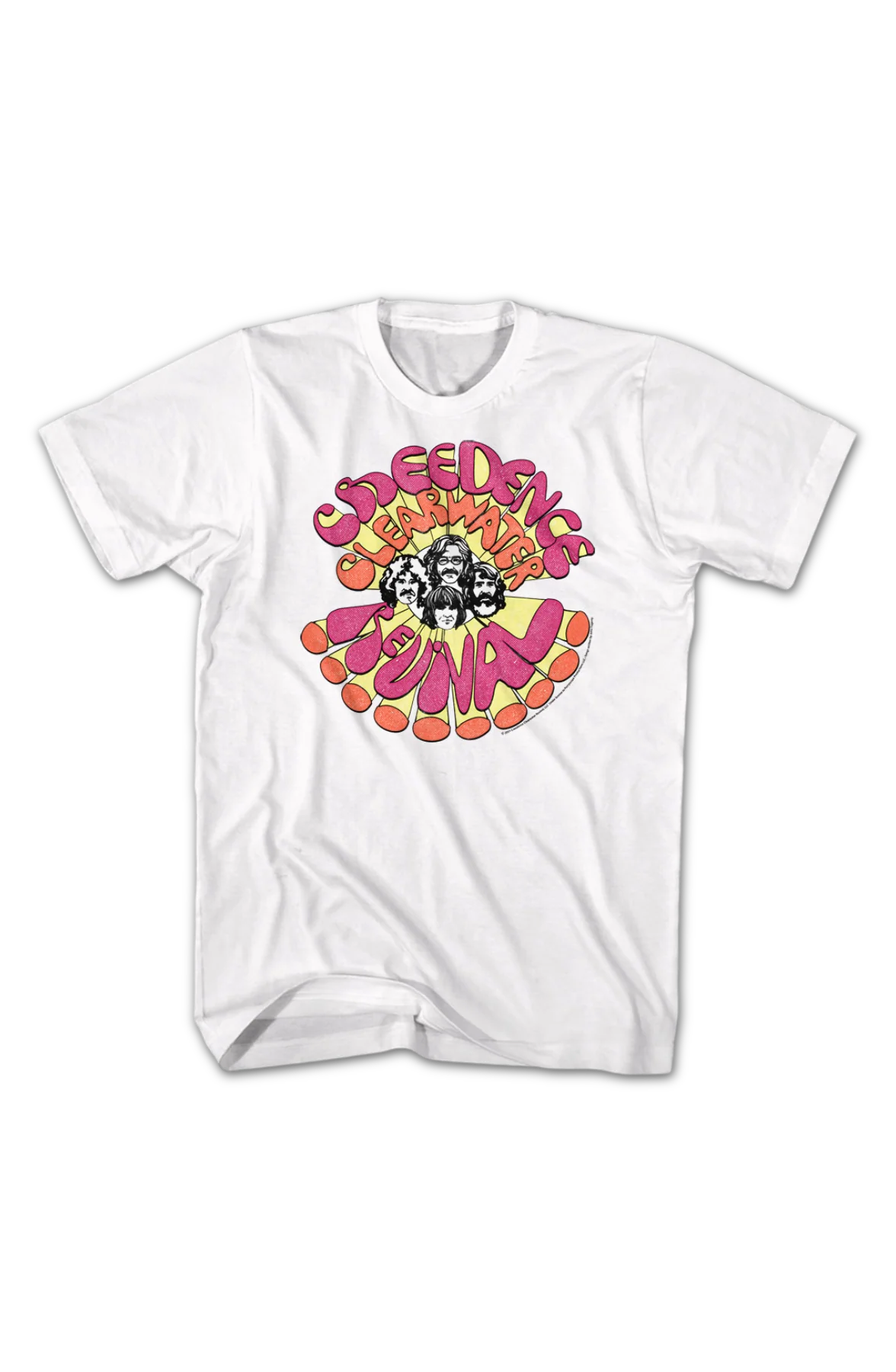 Groovy Sketches Creedence Clearwater Revival T-Shirt - Image 2