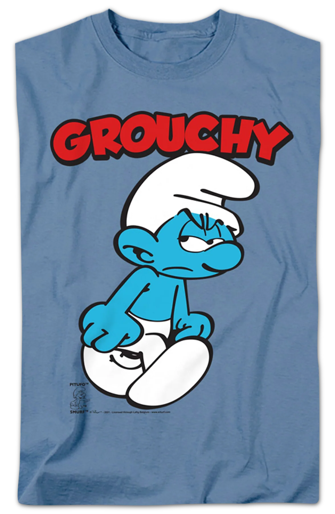 Grouchy Smurf T-Shirt - Image 2