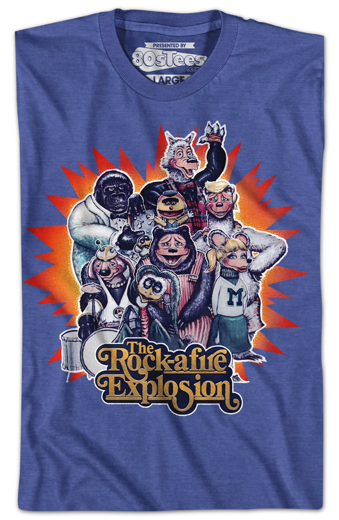 Group Photo Rock-afire Explosion T-Shirt - Image 2