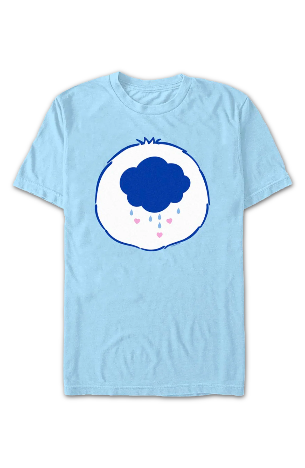 Grumpy Bear Belly Badge Care Bears T-Shirt - Image 2