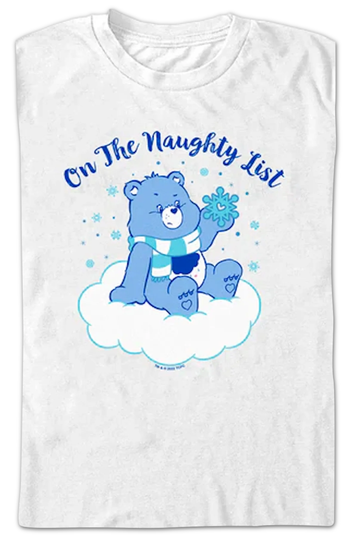 Grumpy Bear On The Naughty List Care Bears T-Shirt - Image 2