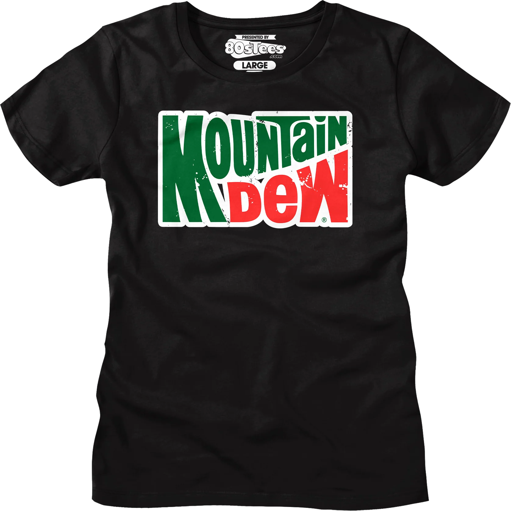 Grunge Logo Mountain Dew T-Shirt - Image 4