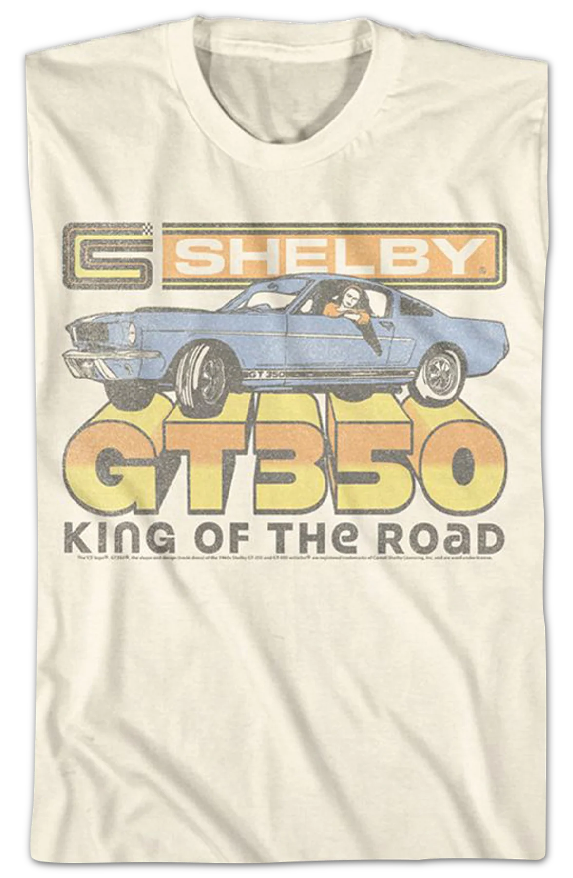 GT350 King Of The Road Shelby T-Shirt - Image 2