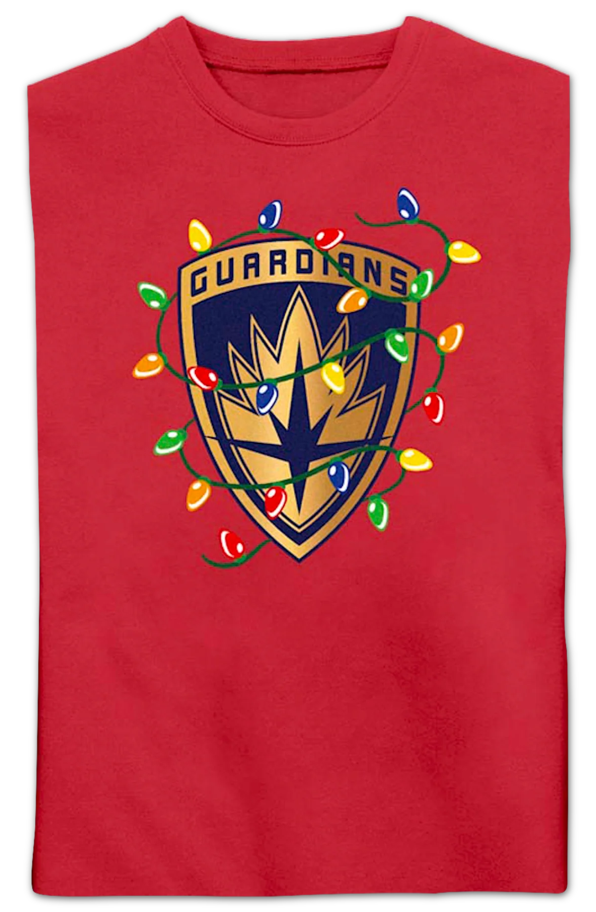 Guardians Of The Galaxy Christmas Lights Marvel Comics Sweatshirt - Image 2