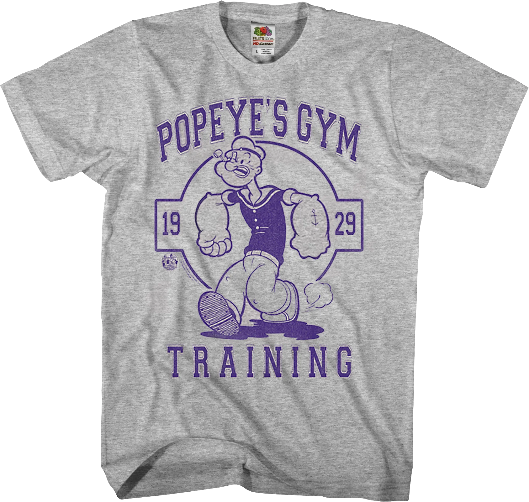 Gym Training Popeye T-Shirt