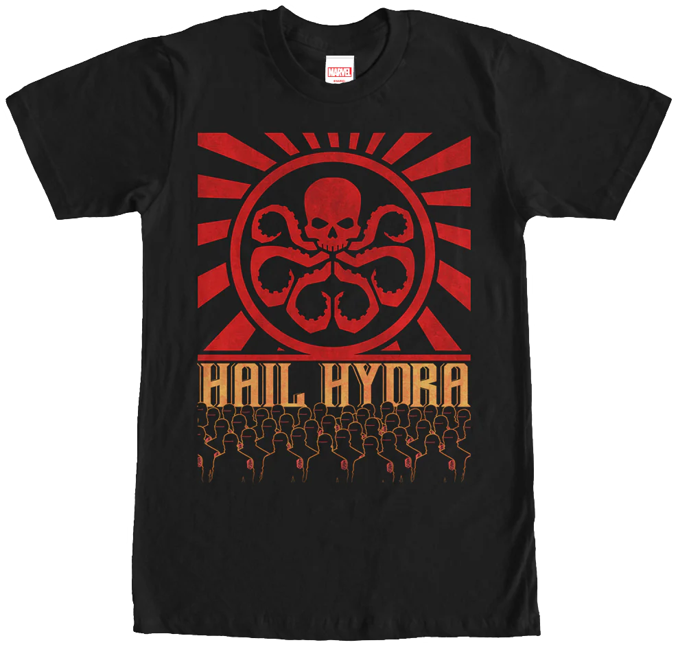 Hail Hydra Marvel Comics T-Shirt