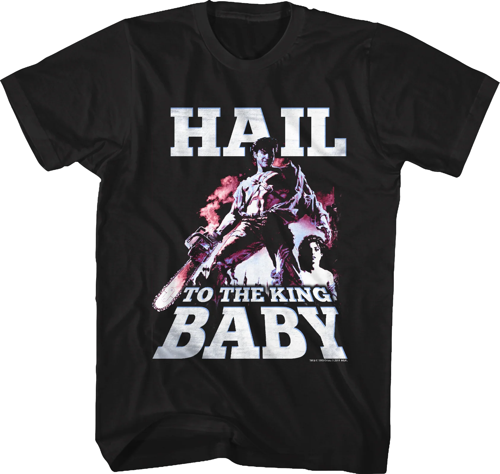 Hail To The King Baby Army Of Darkness T-Shirt
