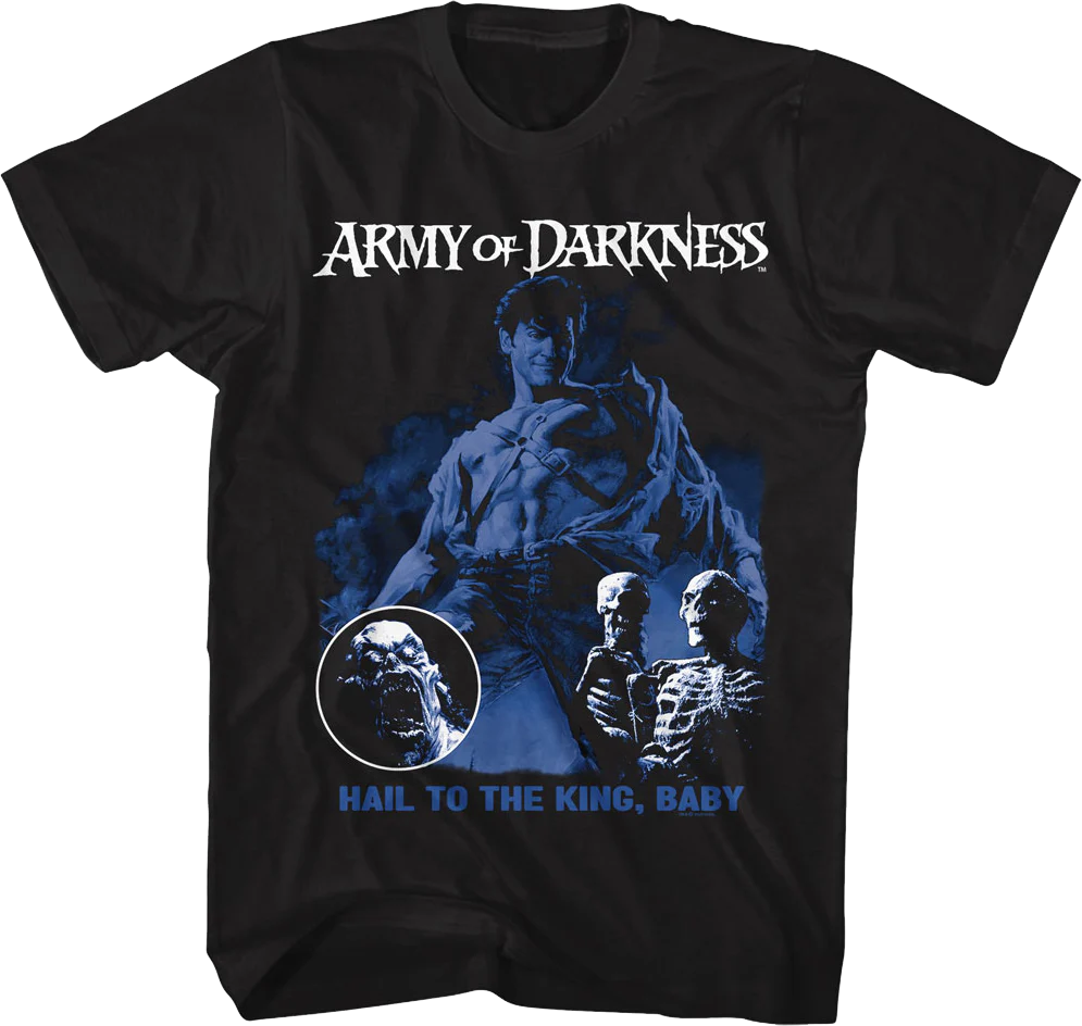 Hail To The King Collage Army Of Darkness T-Shirt