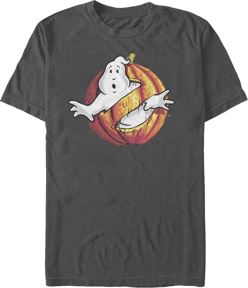 Halloween Logo Ghostbusters T-Shirt
