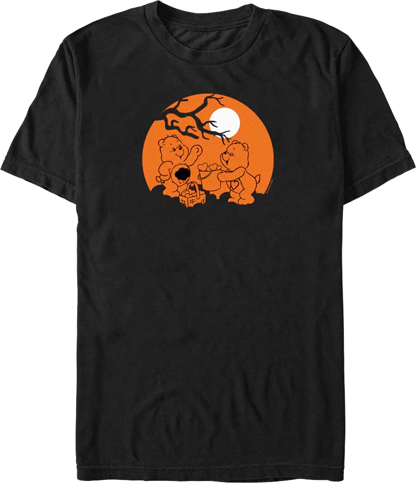 Halloween Moon Care Bears T-Shirt