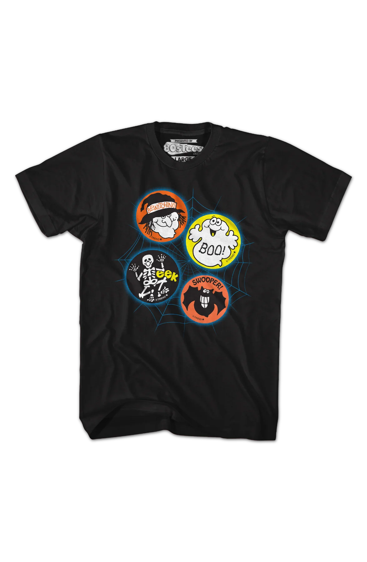 Halloween Stickers Scratch N Sniff T-Shirt - Image 2