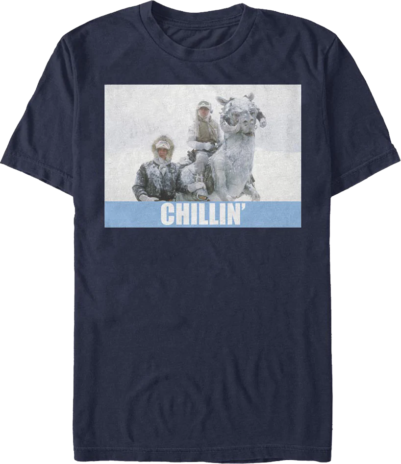 Han Solo and Luke Skywalker Chillin' Star Wars T-Shirt