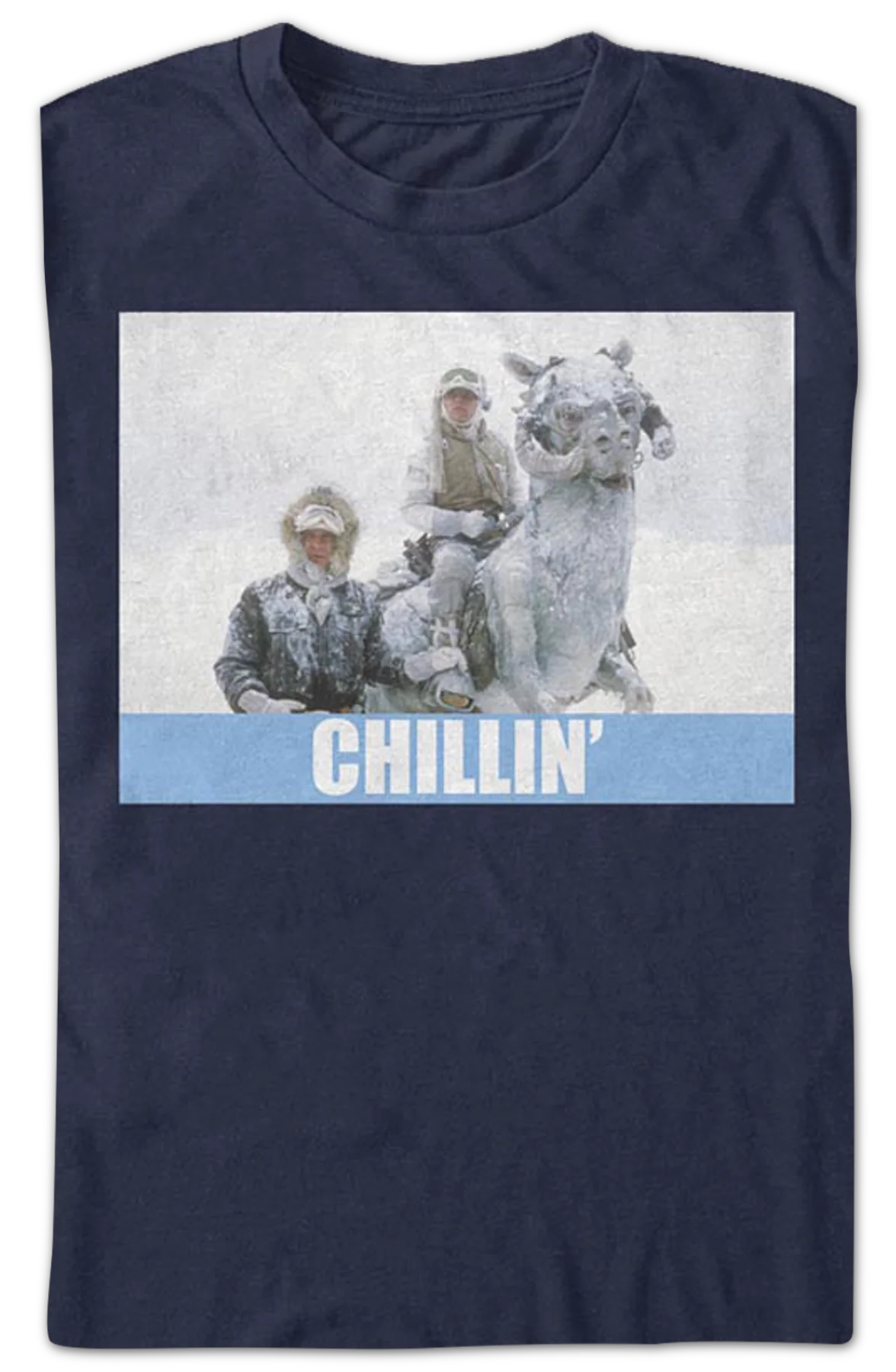 Han Solo and Luke Skywalker Chillin' Star Wars T-Shirt - Image 2