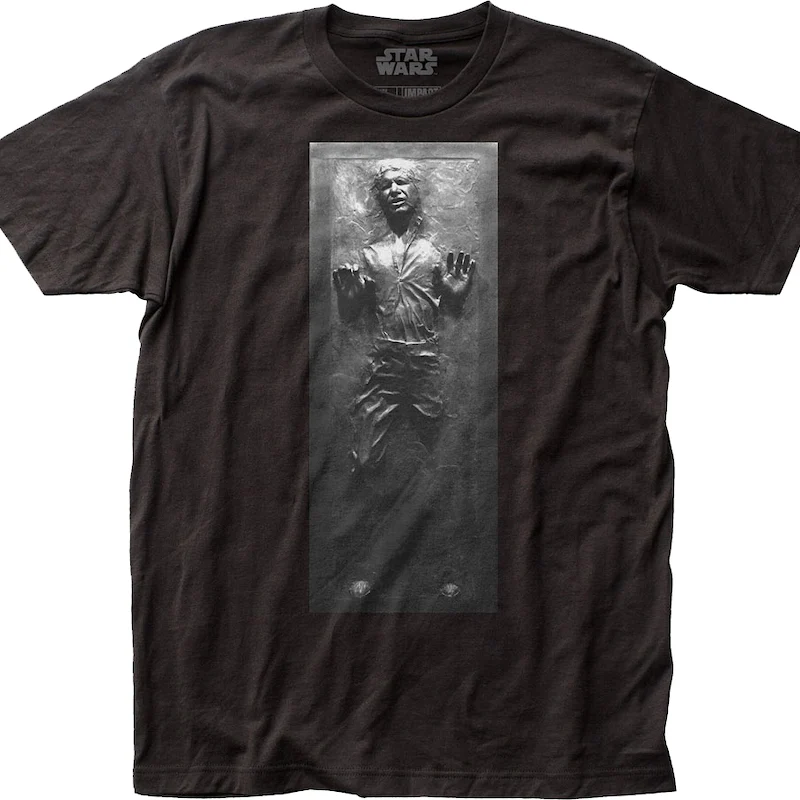 Han Solo Frozen In Carbonite Star Wars T-Shirt