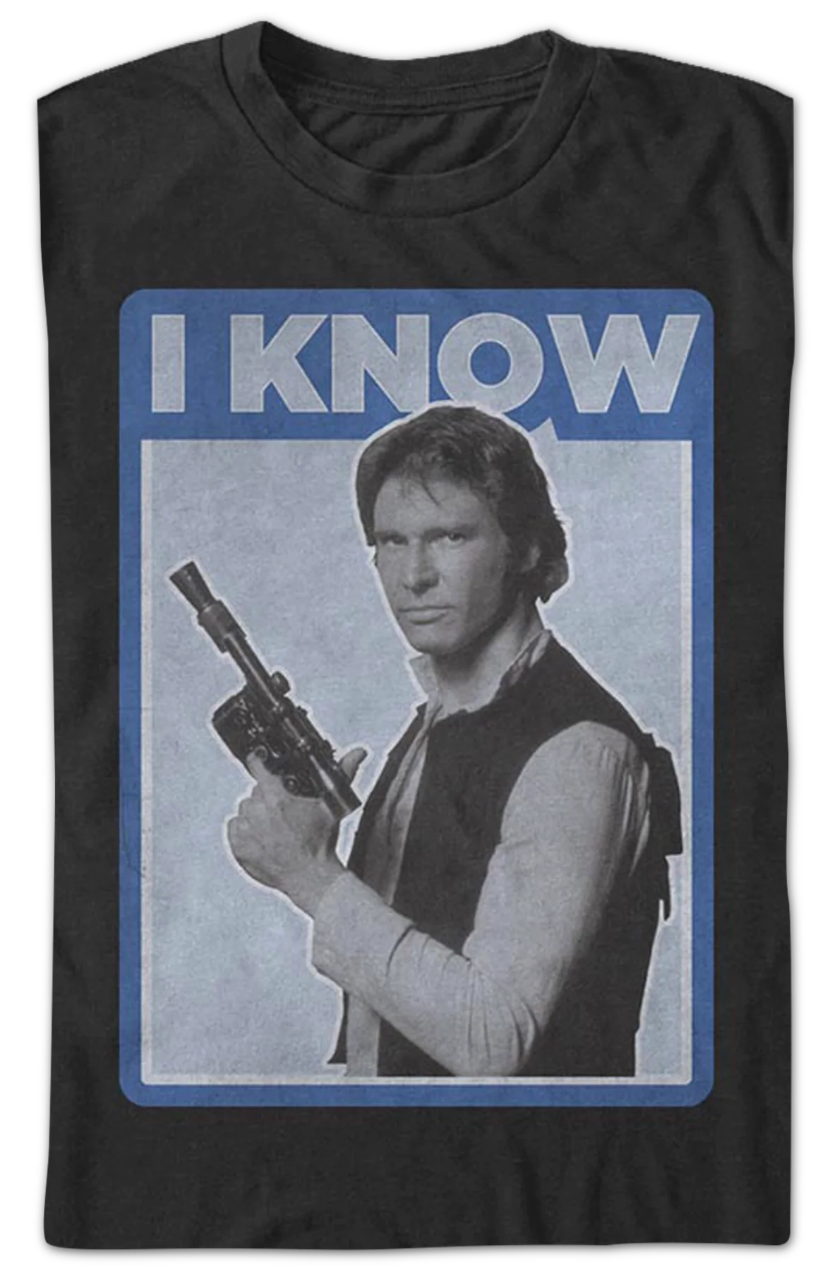 Han Solo I Know Star Wars T-Shirt - Image 2