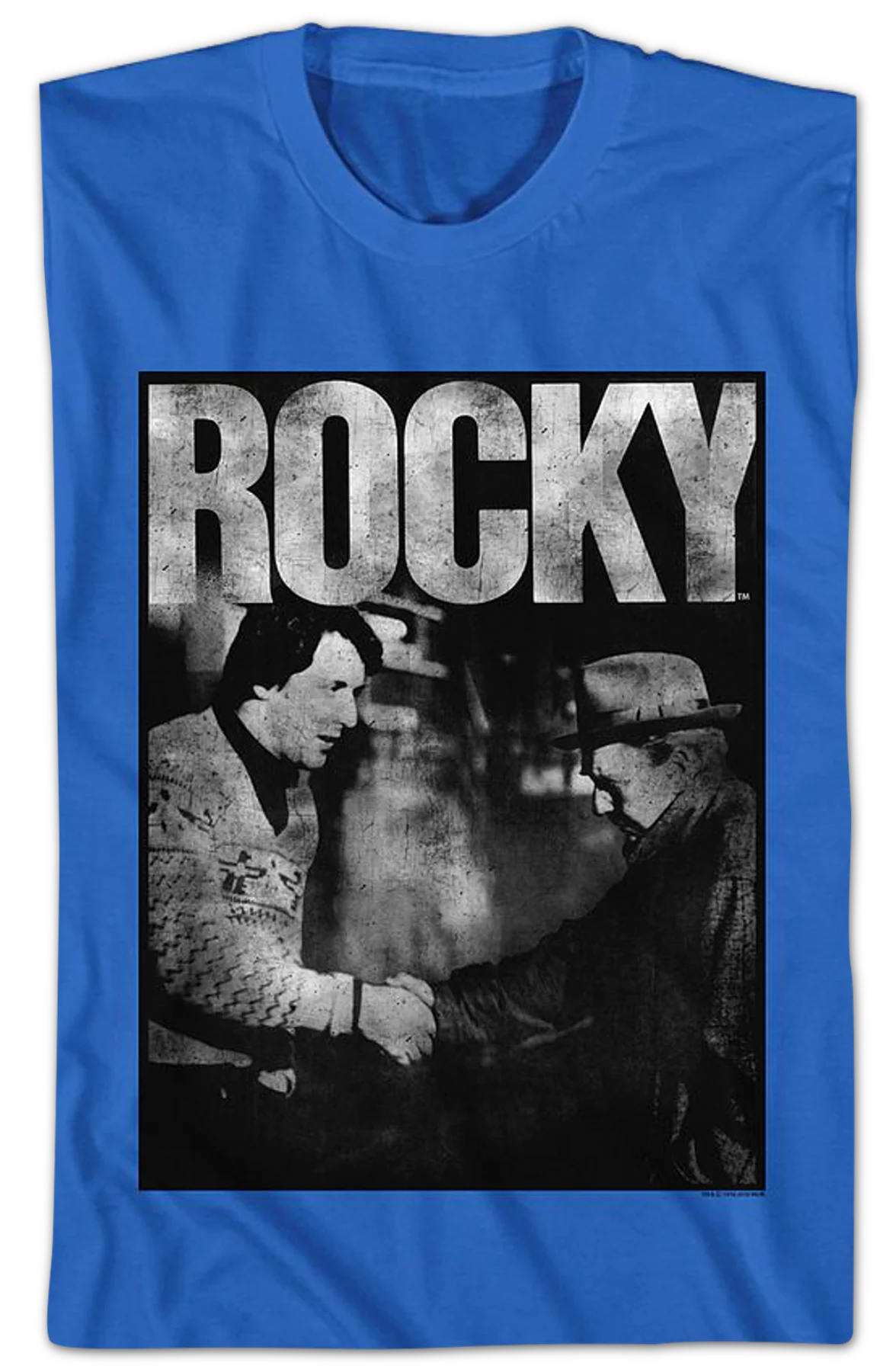 Handshake Mickey And Rocky T-Shirt - Image 2