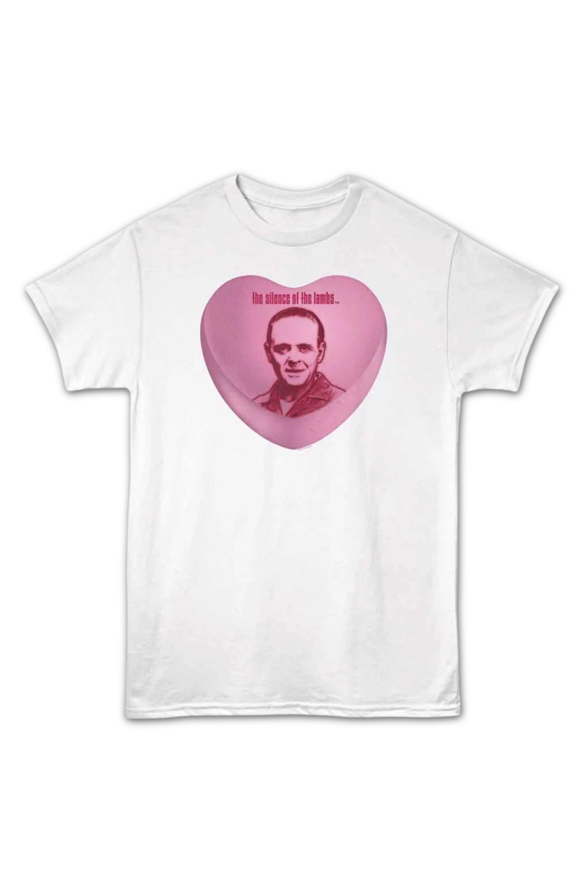 Hannibal Lecter Candy Heart Silence of the Lambs T-Shirt - Image 2