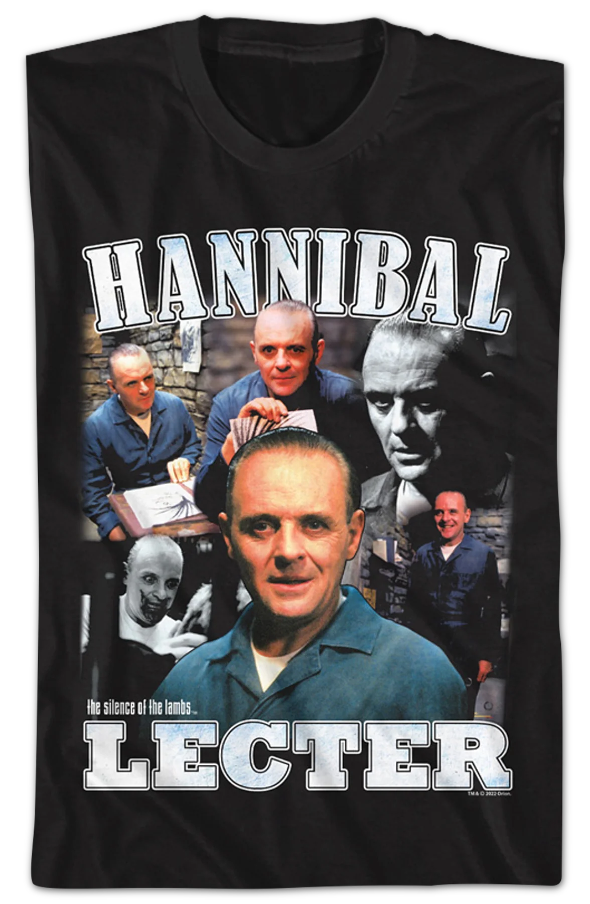 Hannibal Lecter Collage Silence Of The Lambs T-Shirt - Image 2