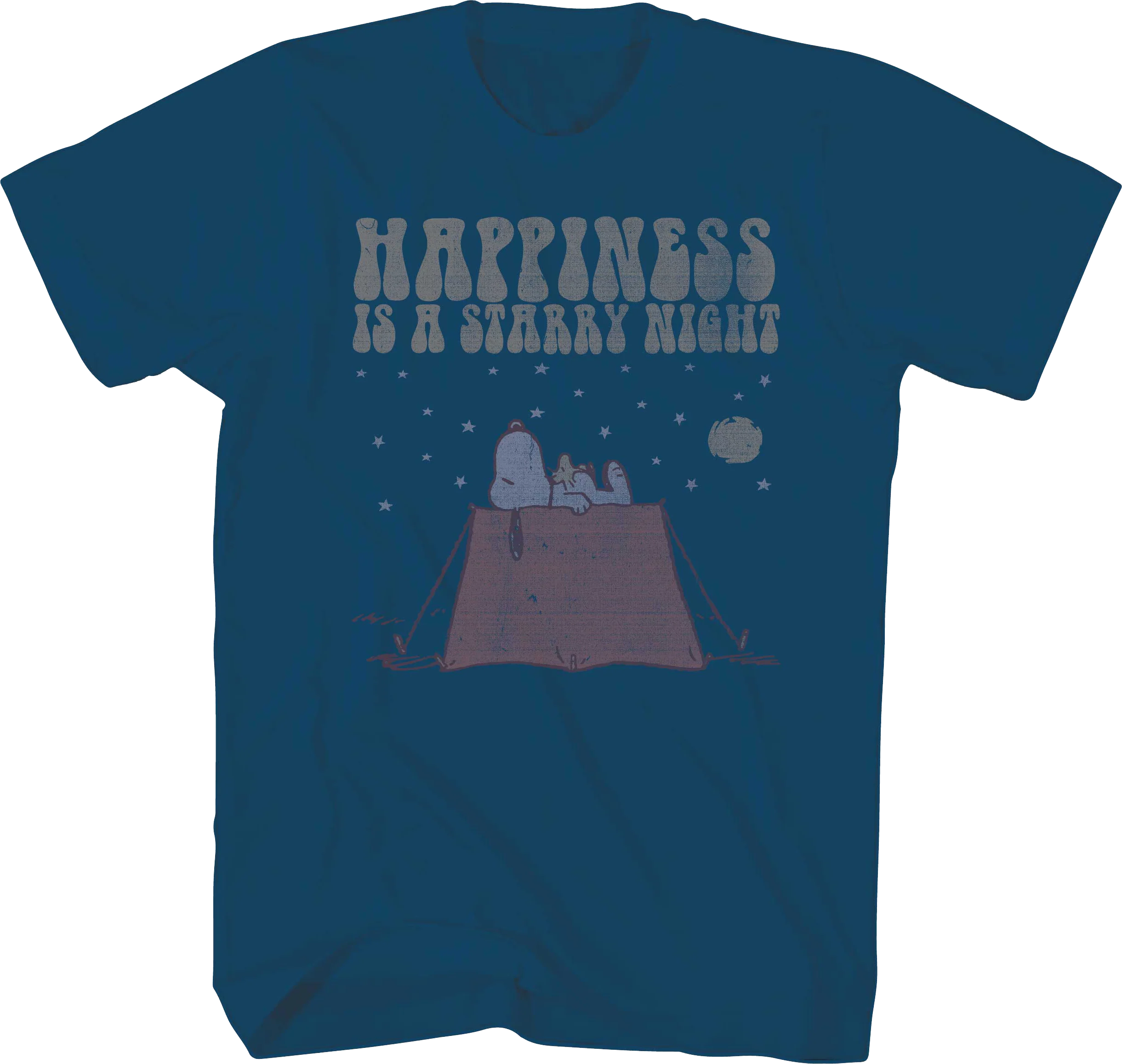 Happiness Is A Starry Night Peanuts T-Shirt