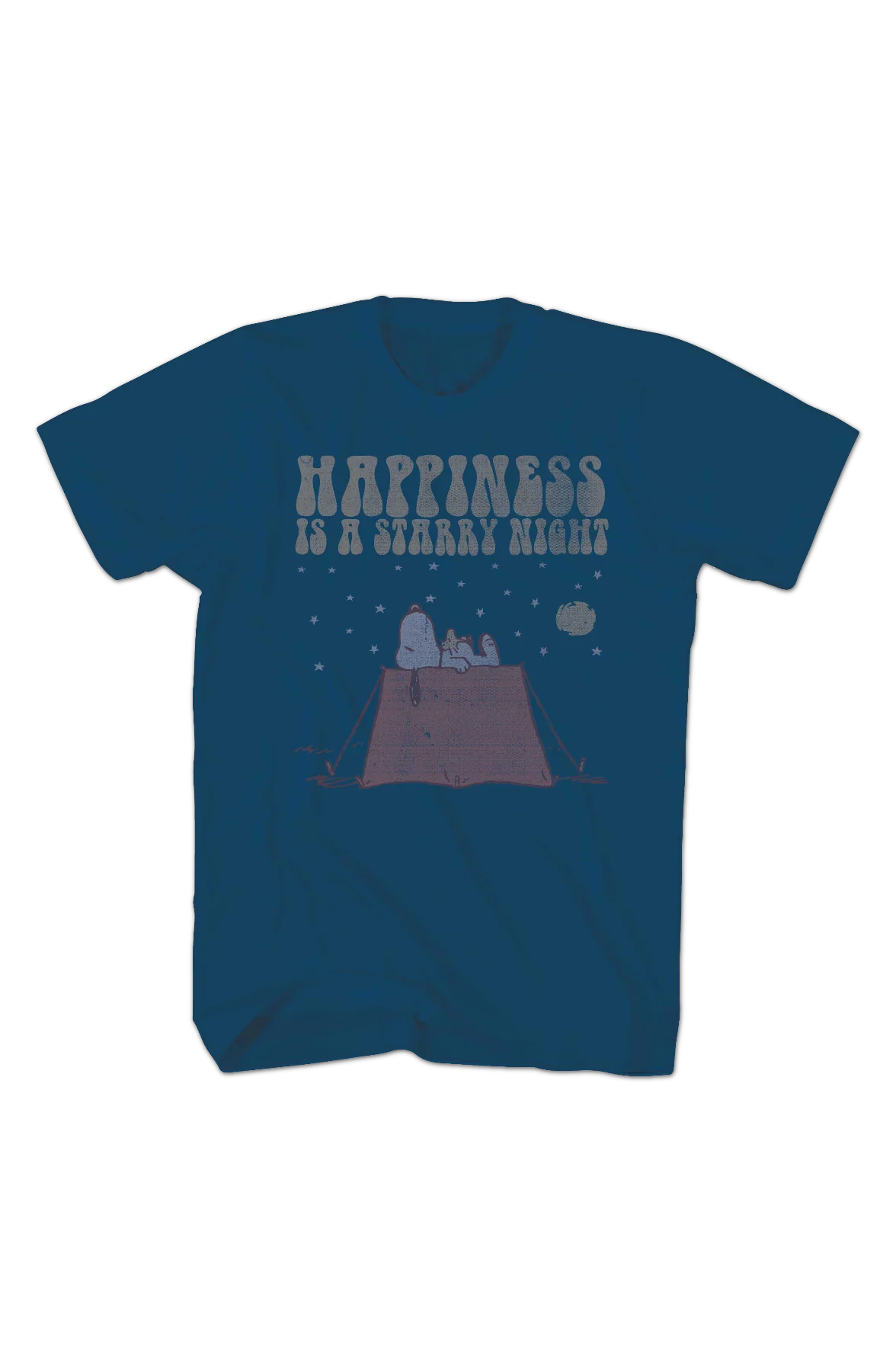 Happiness Is A Starry Night Peanuts T-Shirt - Image 2