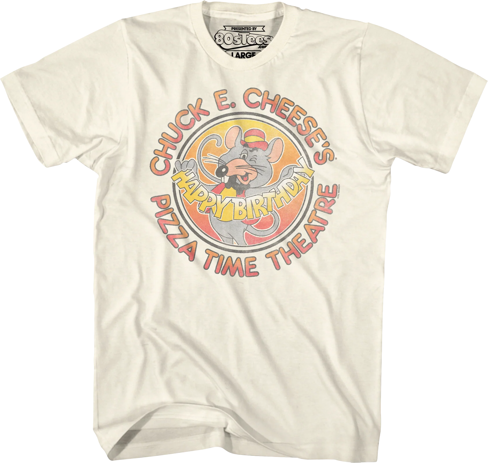 Happy Birthday Chuck E. Cheese T-Shirt