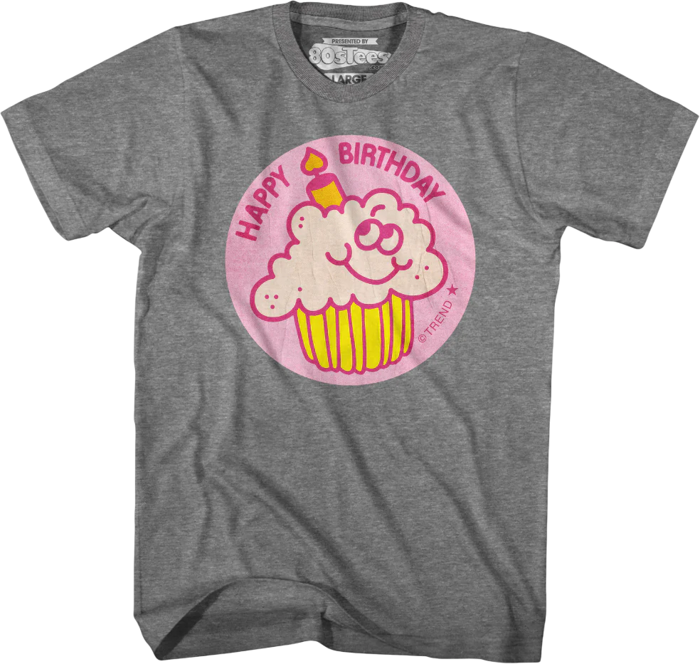 Happy Birthday Scratch N Sniff T-Shirt - Image 3