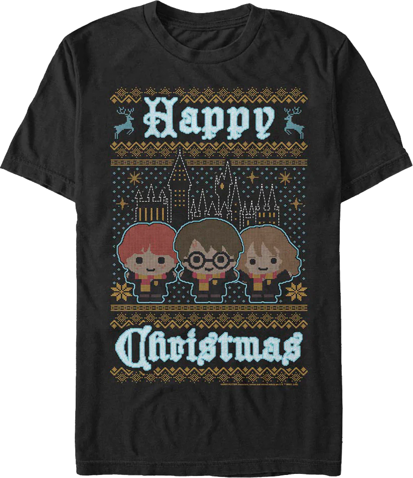 Happy Christmas Harry Potter T-Shirt