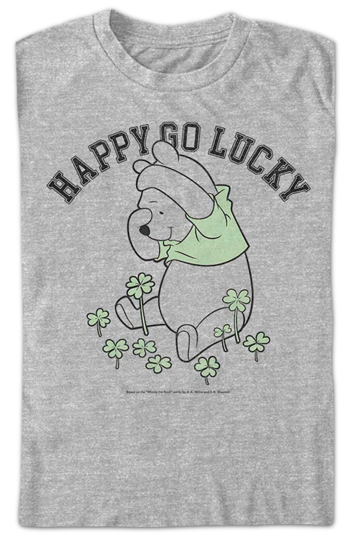 Happy Go Lucky Winnie The Pooh T-Shirt - Image 2
