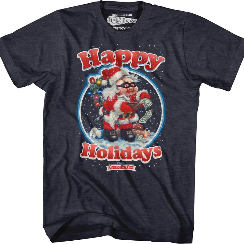 Happy Holidays Garbage Pail Kids T-Shirt