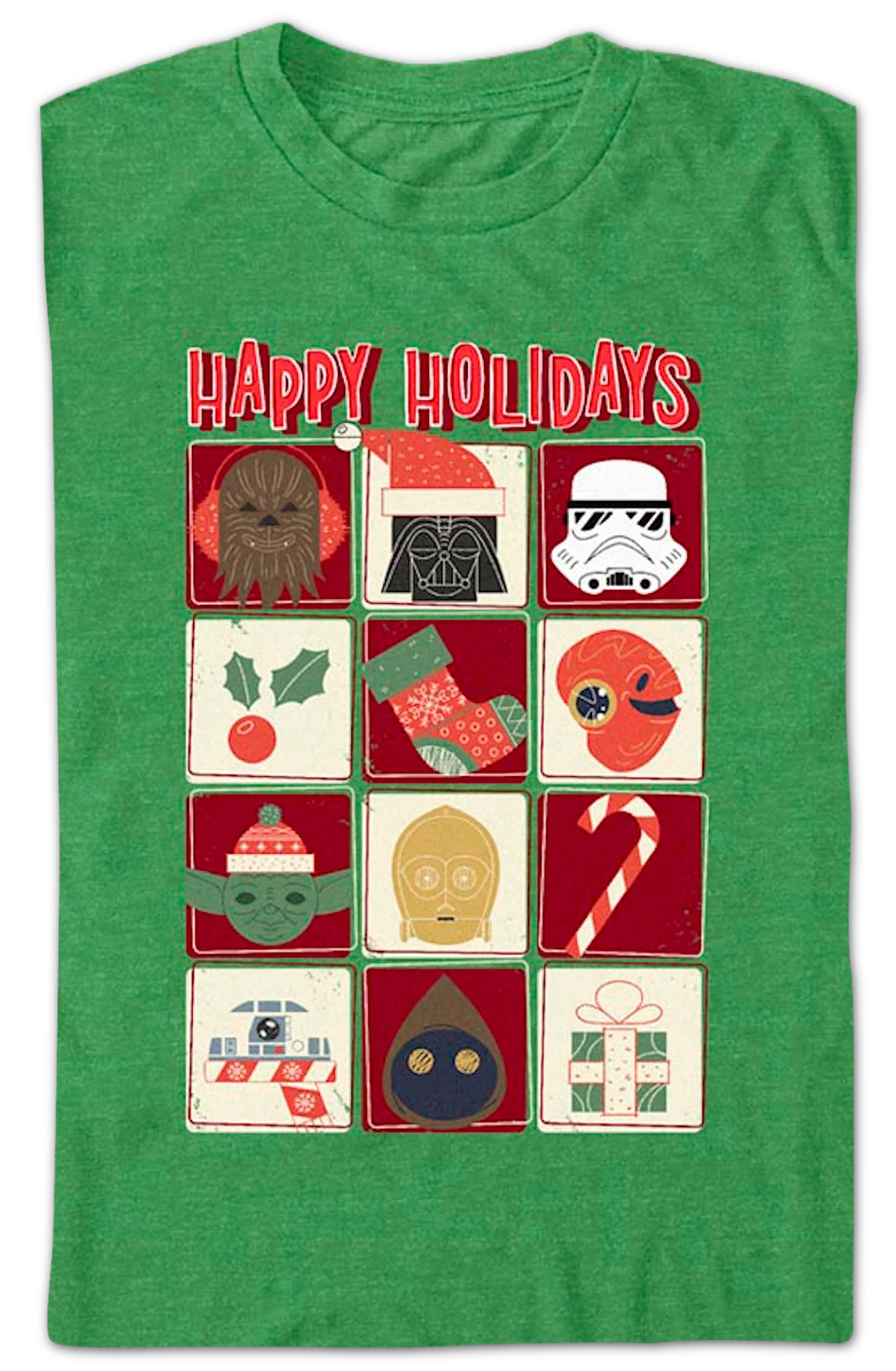Happy Holidays Star Wars T-Shirt - Image 2