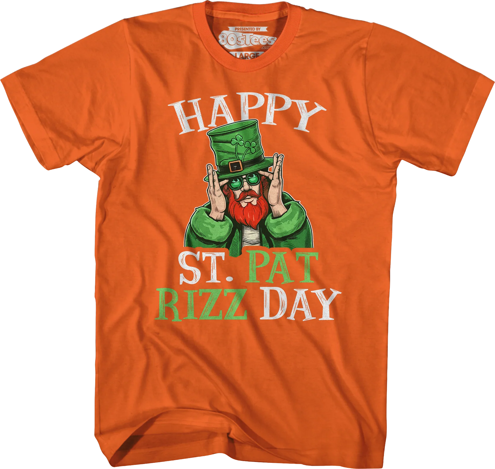 Happy St. Pat Rizz Day T-Shirt - Image 10