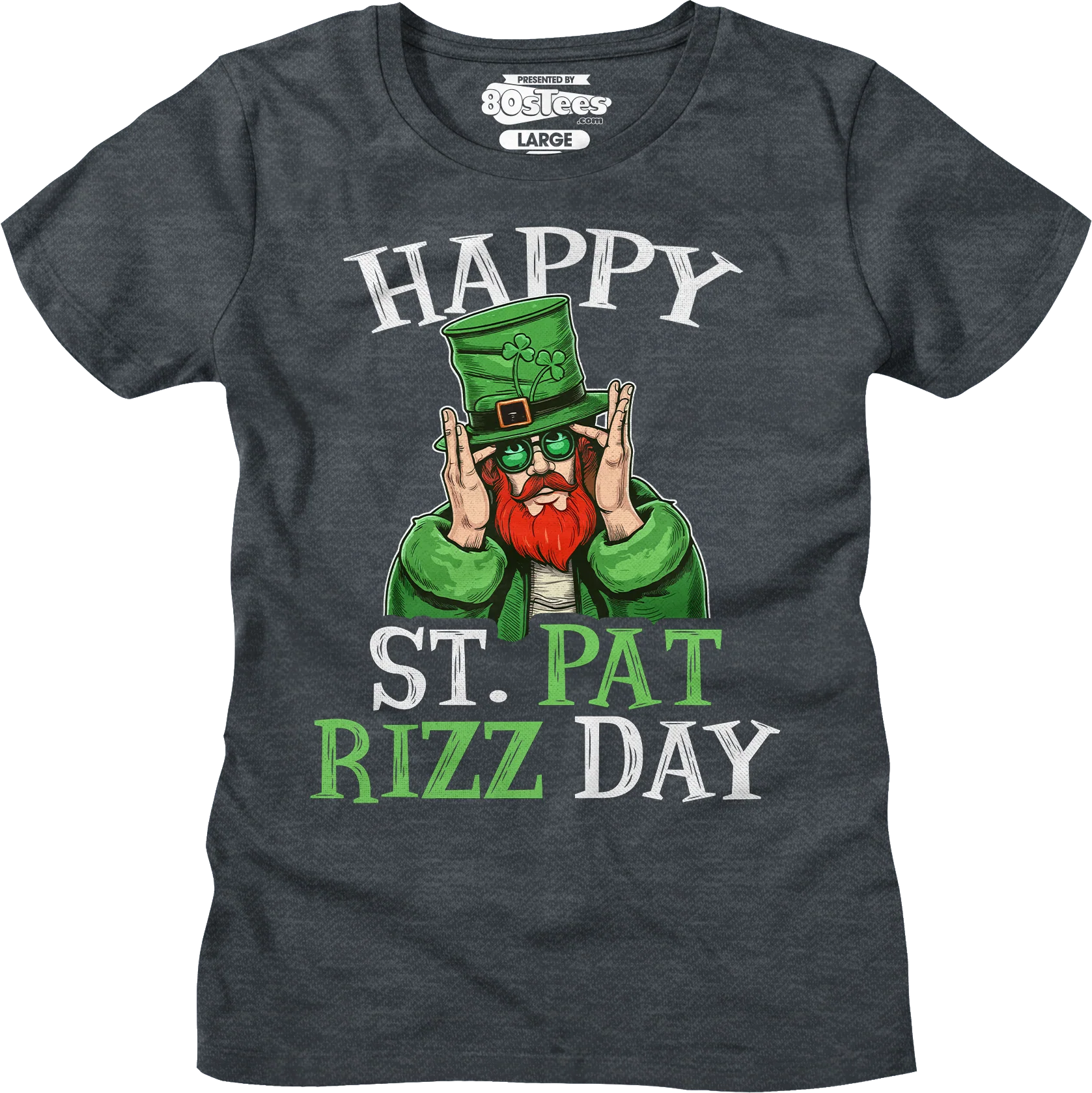 Happy St. Pat Rizz Day T-Shirt - Image 12