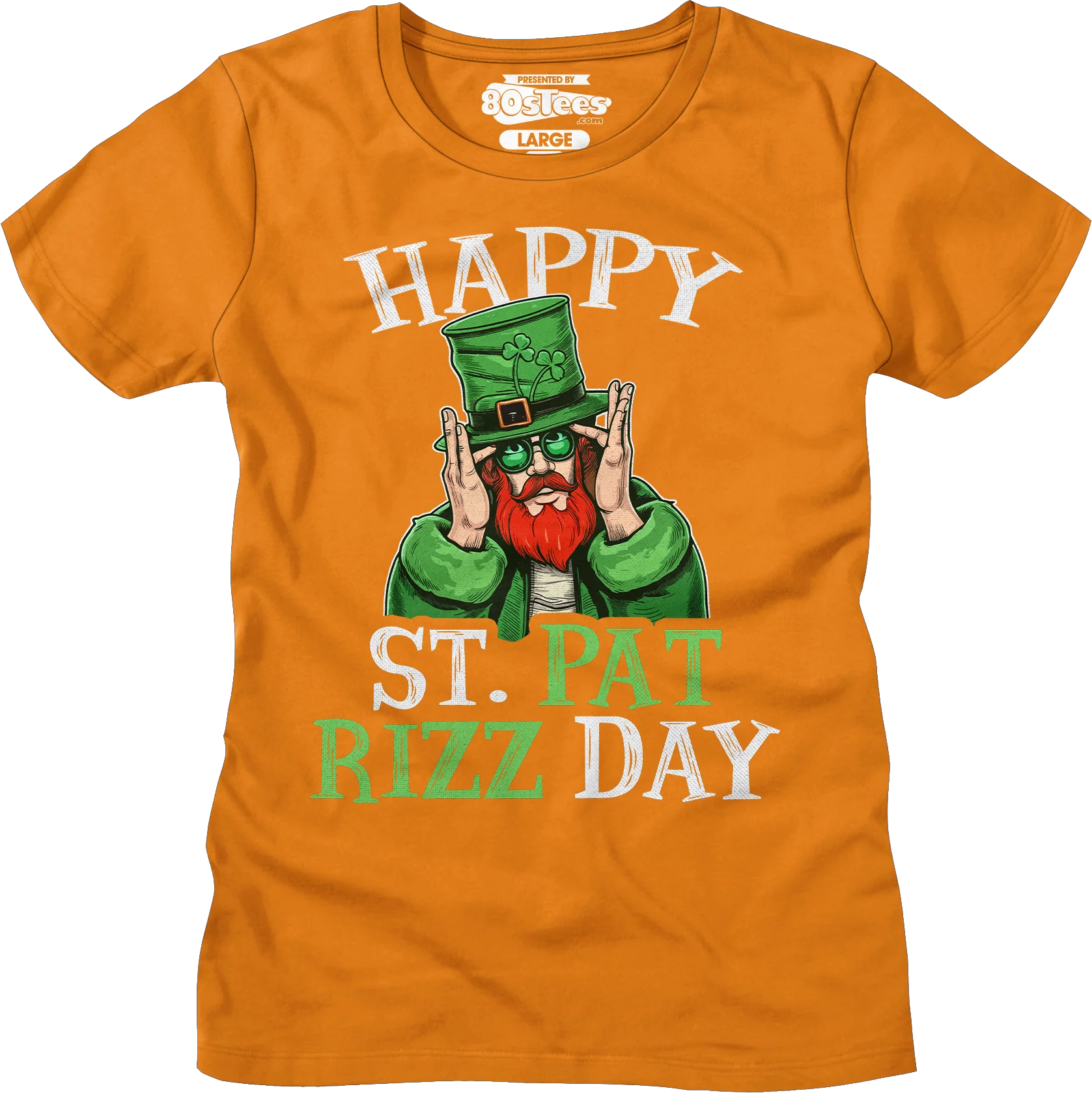 Happy St. Pat Rizz Day T-Shirt - Image 13