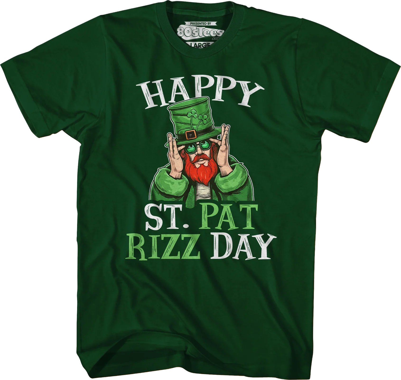 Happy St. Pat Rizz Day T-Shirt - Image 9