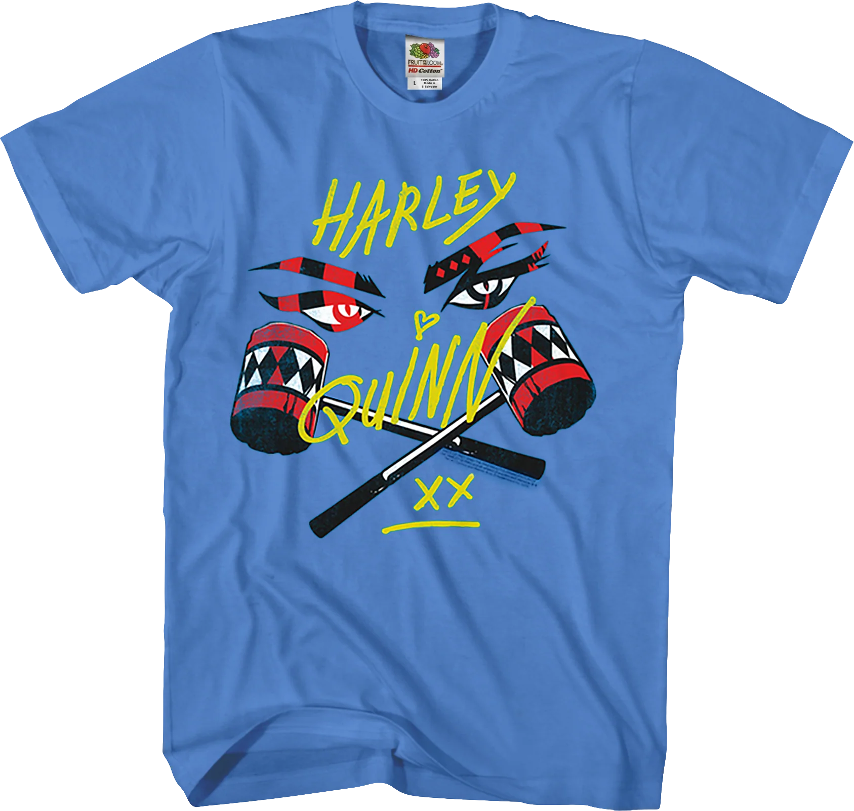 Harley Quinn Eyes Birds Of Prey T-Shirt