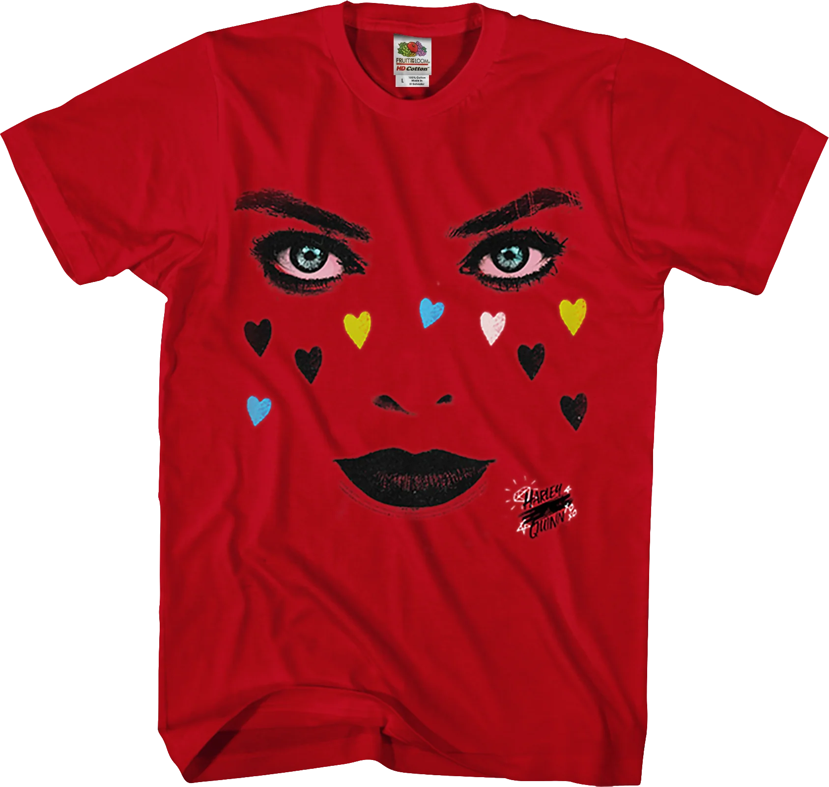 Harley Quinn Face Birds Of Prey T-Shirt